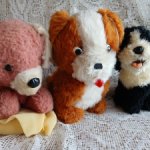 Игрушки собачки советские мягконабивные