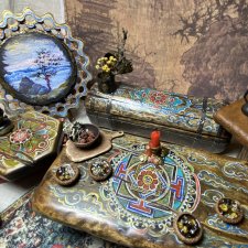 Мебель в бурятском стиле - ручная роспись