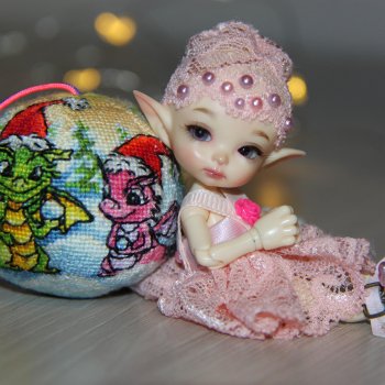 Как мы игрушки на ёлку готовили