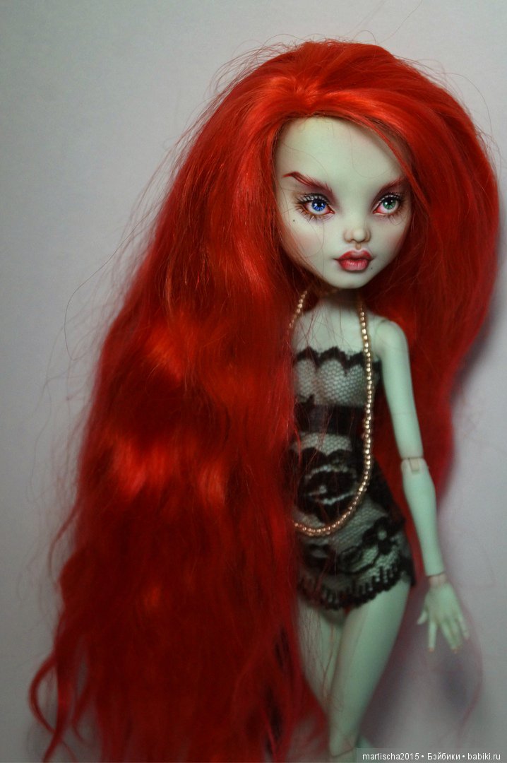 Работы января 2 — ООАК Monster High и Ever After High: репейнт (фото 4)