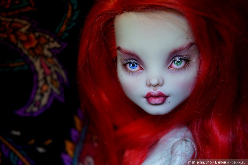 Работы января 2 — ООАК Monster High и Ever After High: репейнт