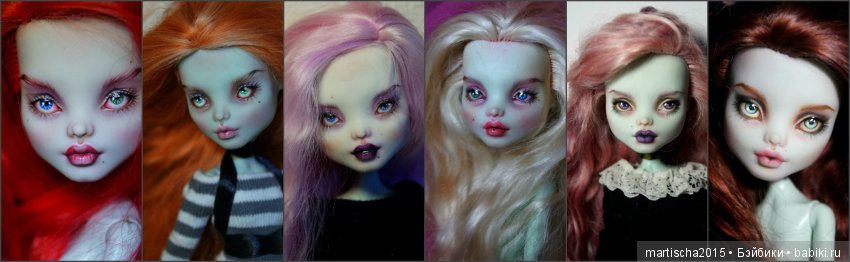 Работы января 2 — ООАК Monster High и Ever After High: репейнт (фото 6)