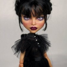 Еще одна тучка. ООАК Уэнсдей Аддамс