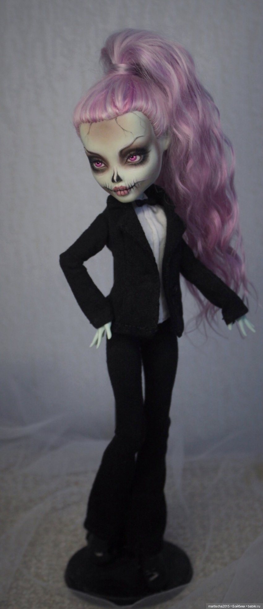 Зомби Гага — ООАК Monster High и Ever After High: репейнт (фото 6)