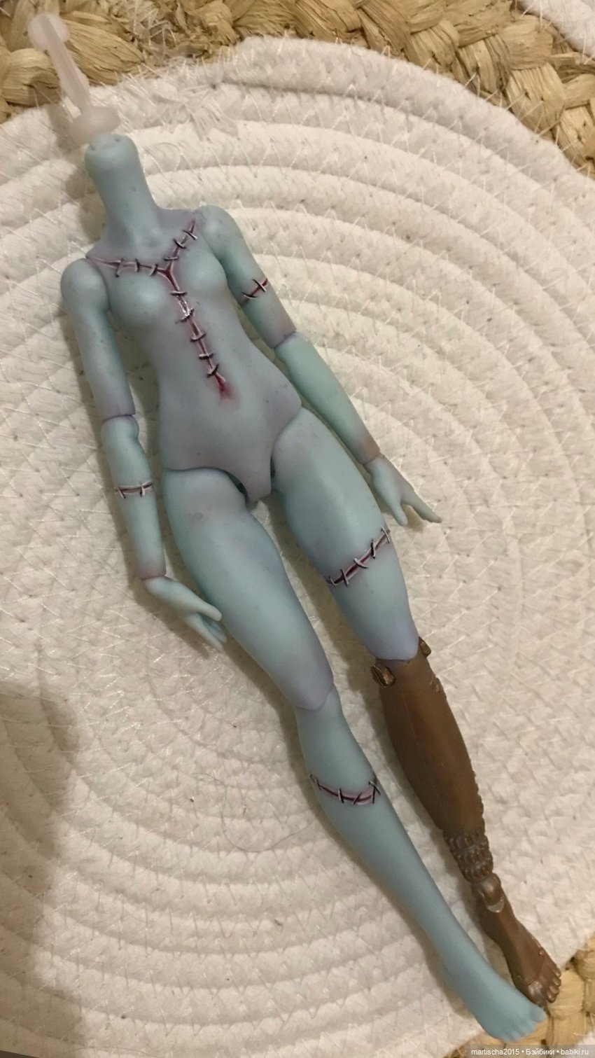 Леди Франкенштейн ООАК — ООАК Monster High и Ever After High: репейнт (фото 2)