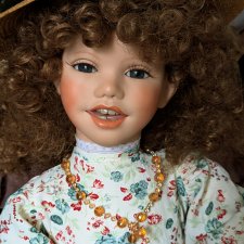 Коллекционная кукла Ute Kase Lepp улыбка