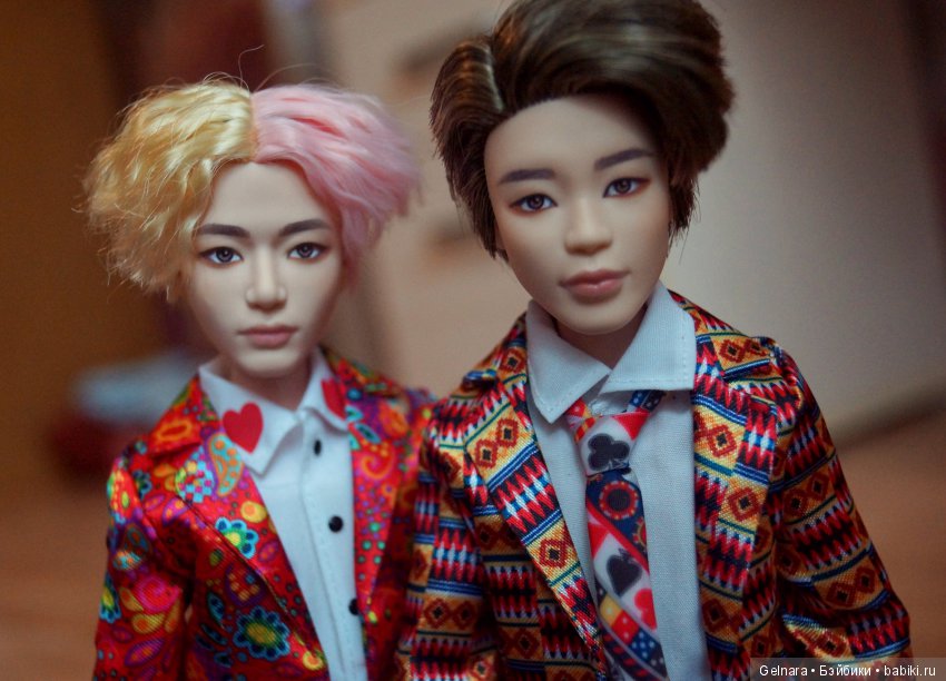 Чимин и Ви — Куклы BTS (БТС) от Mattel: K