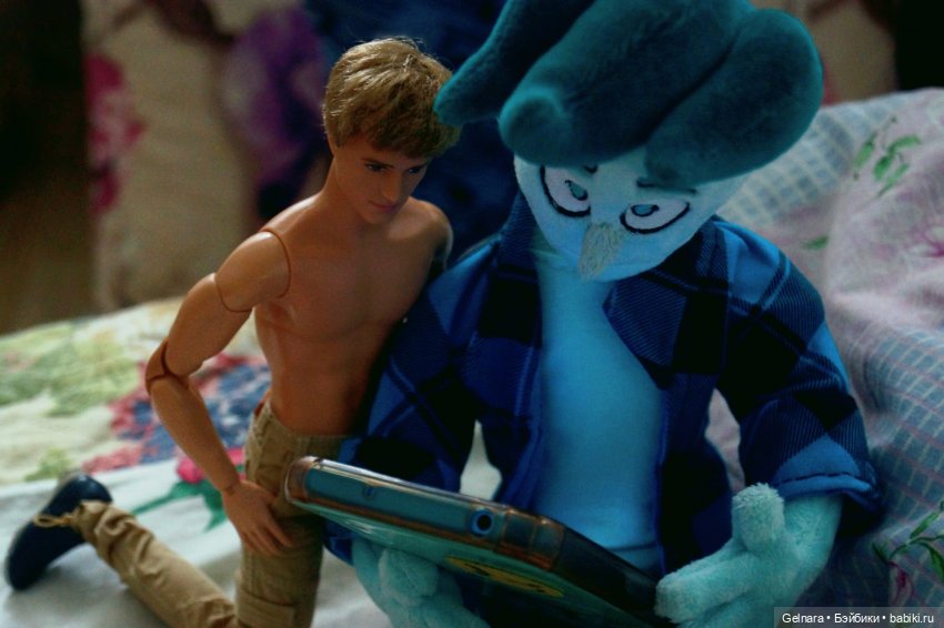 Мягкий парень — Текстильные игрушки и примитивы: кофейные (фото 5)