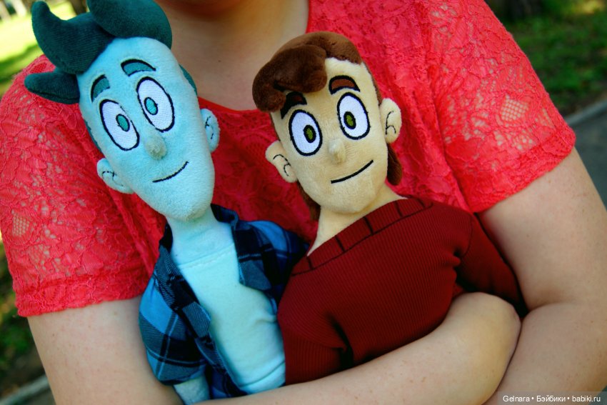 Мягкий парень — Текстильные игрушки и примитивы: кофейные