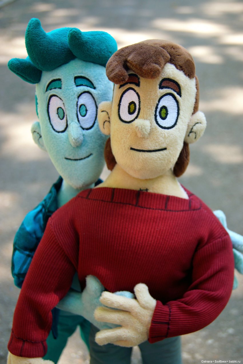 Мягкий парень — Текстильные игрушки и примитивы: кофейные