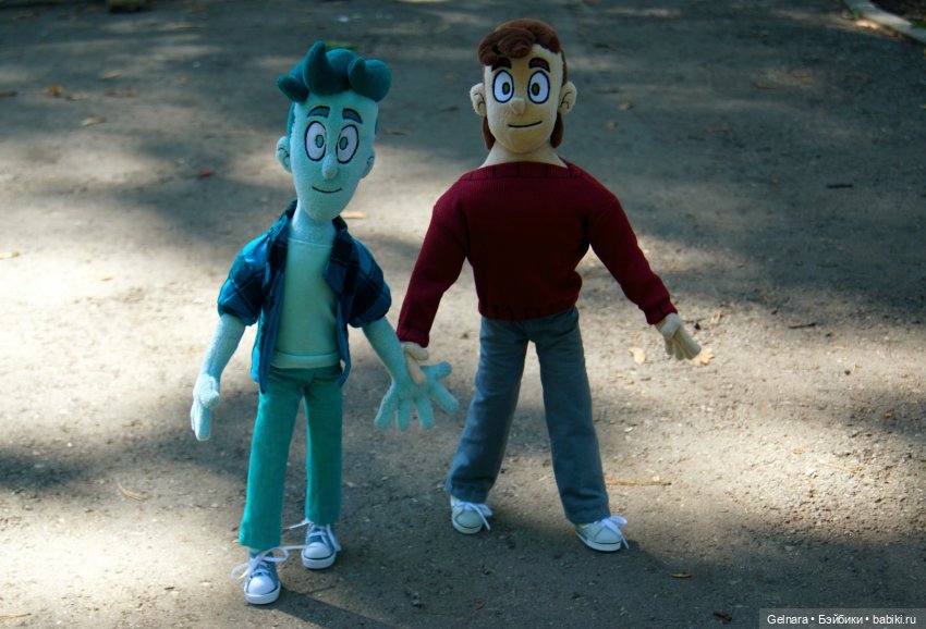 Мягкий парень — Текстильные игрушки и примитивы: кофейные