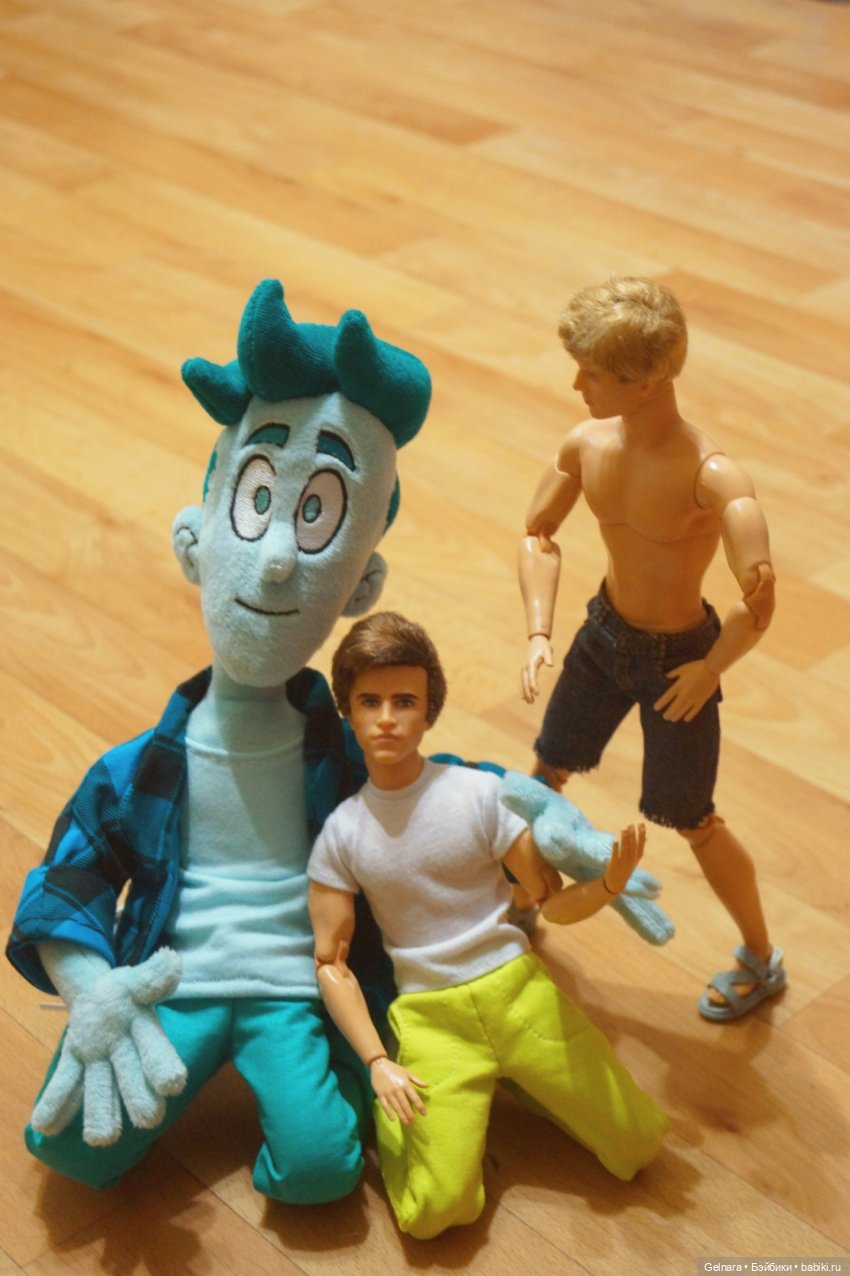 Мягкий парень — Текстильные игрушки и примитивы: кофейные (фото 3)