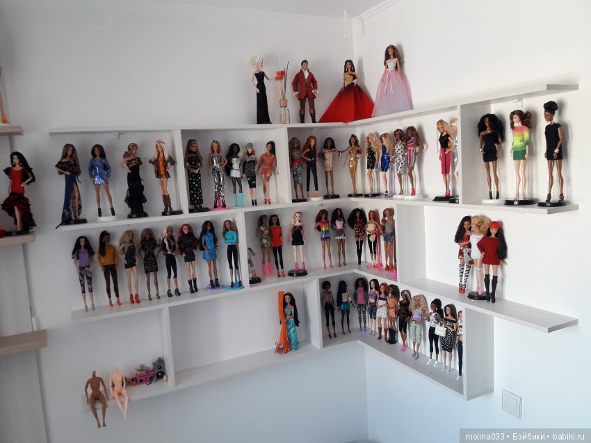 Мои куклополки за год увлечения (24 фото)