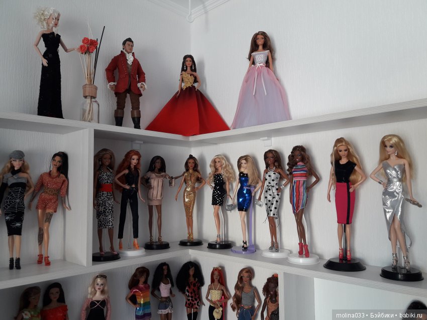 Мои куклополки за год увлечения (24 фото)