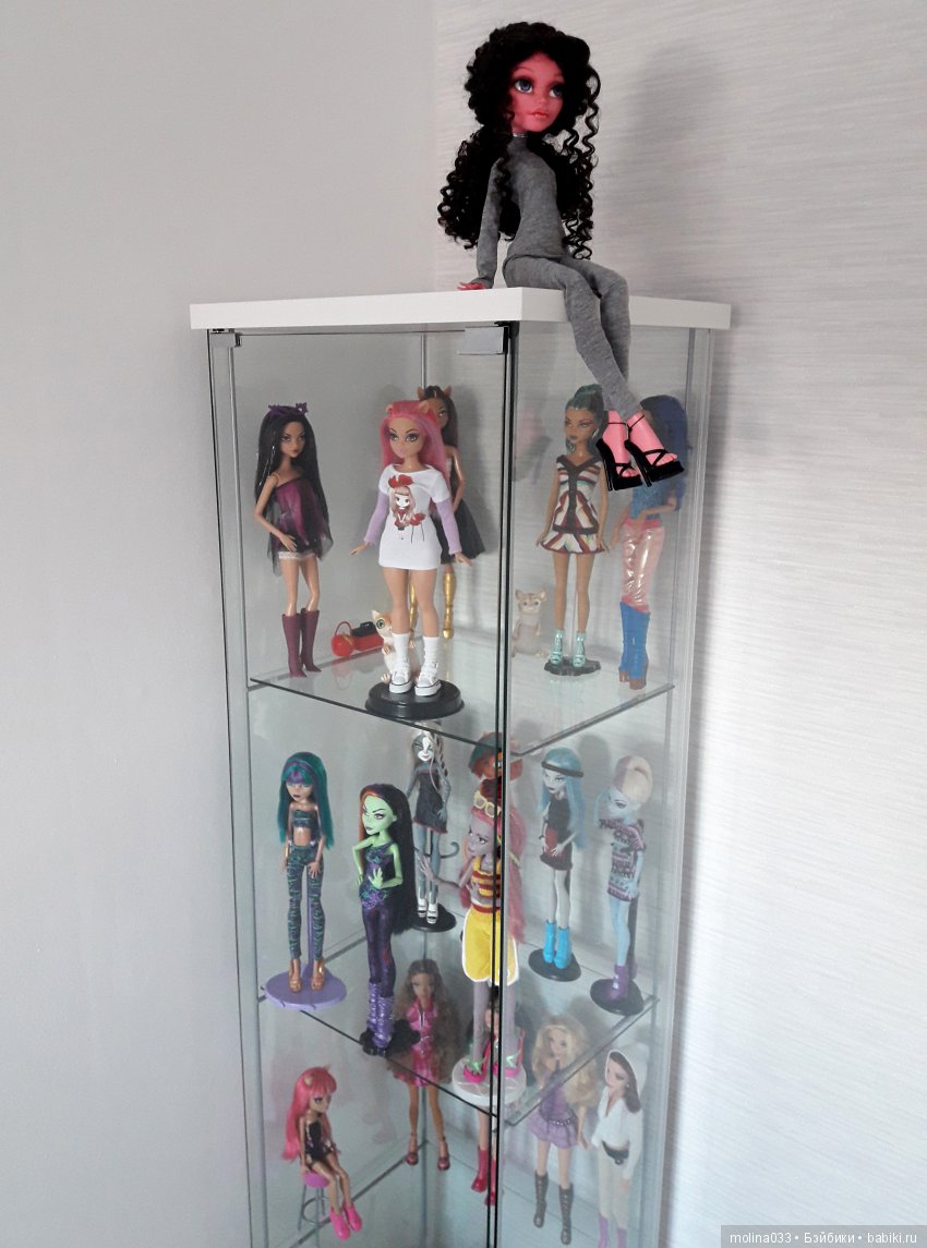 Мои куклополки за год увлечения (24 фото)
