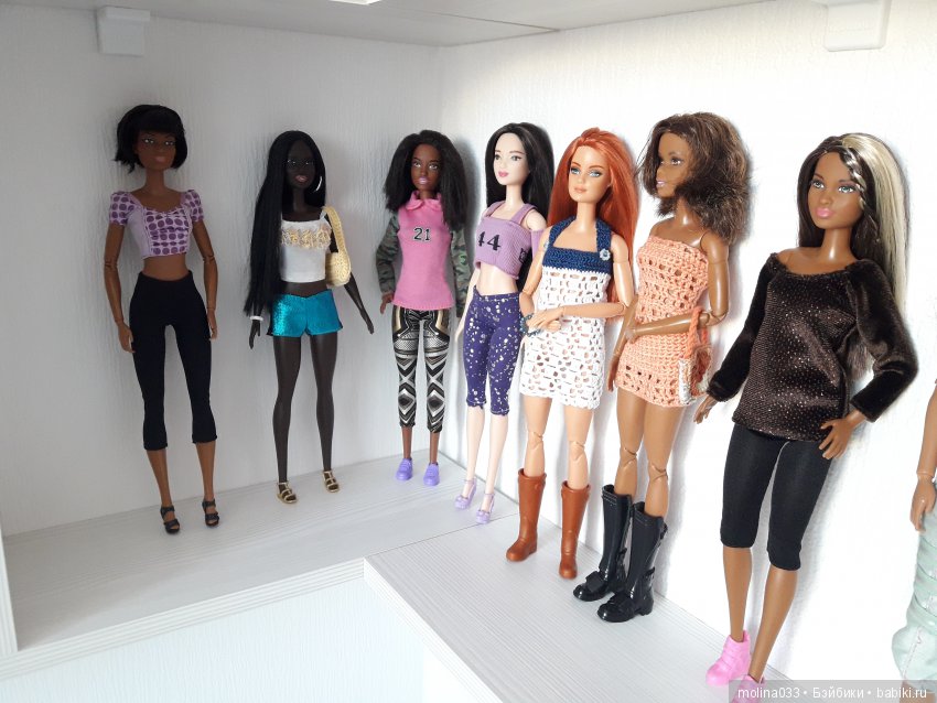 Мои куклополки за год увлечения (24 фото)