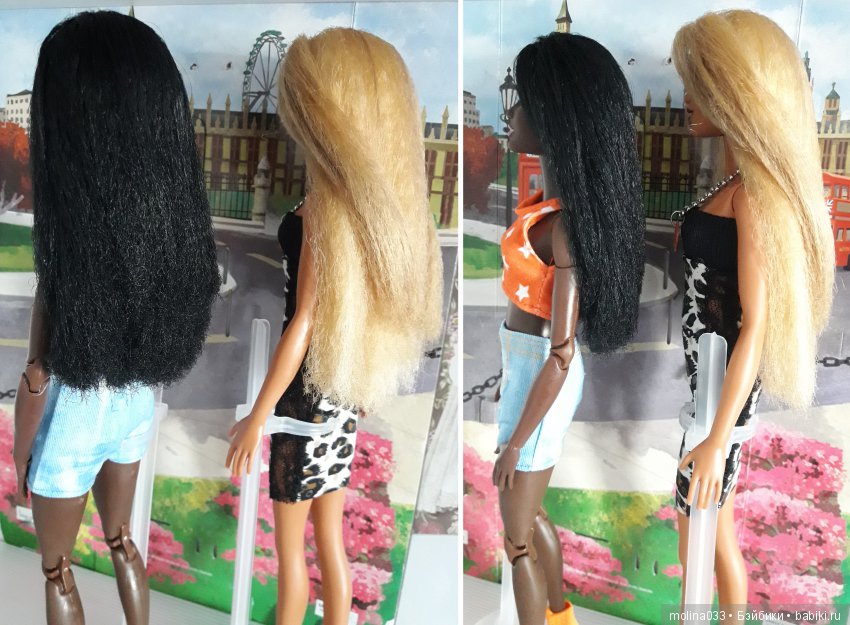 Смена причесок выпрямлением волос | Бэйбики Смена причесок выпрямлением волос