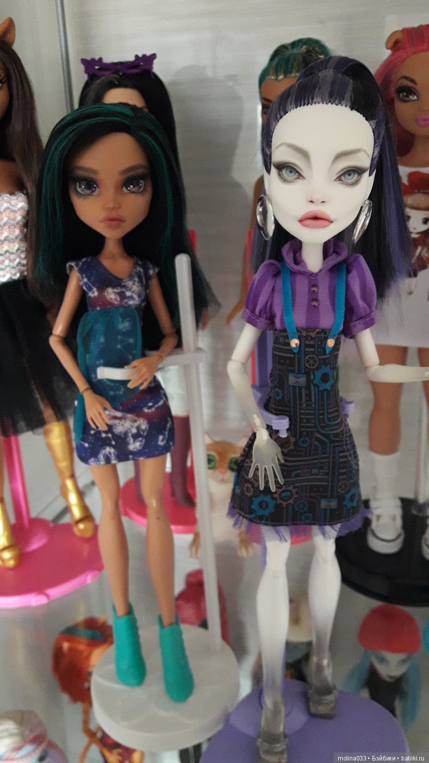 Шкаф-резиденция Монстр Хай. Жизнь за стеклом