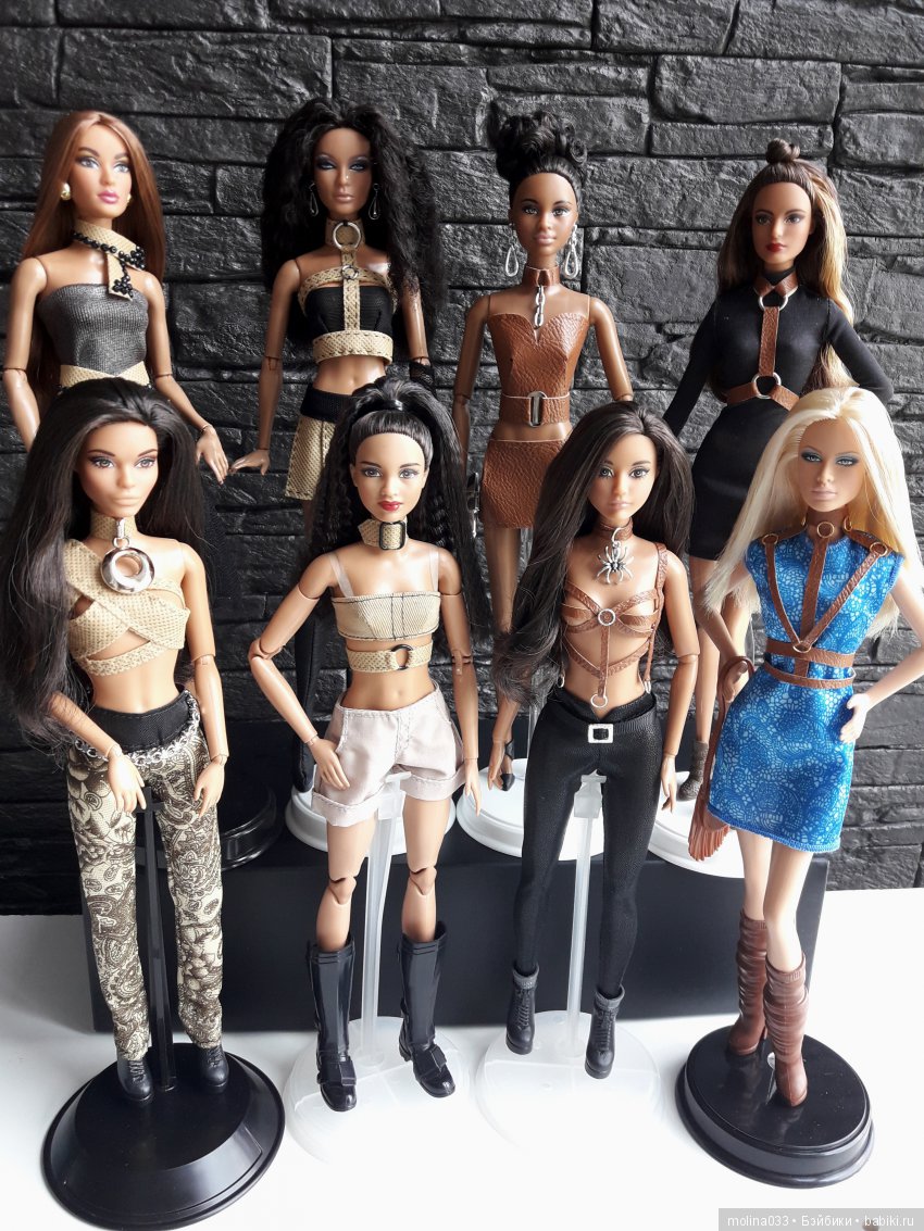 Идеи из ремня — Куклы Barbie (Барби): Looks (фото 3)