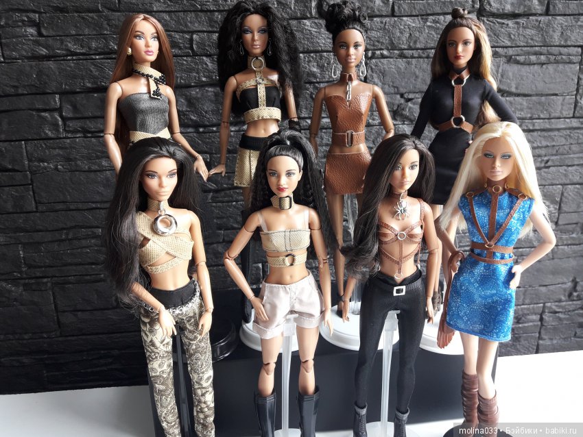 Идеи из ремня — Куклы Barbie (Барби): Looks (фото 2)
