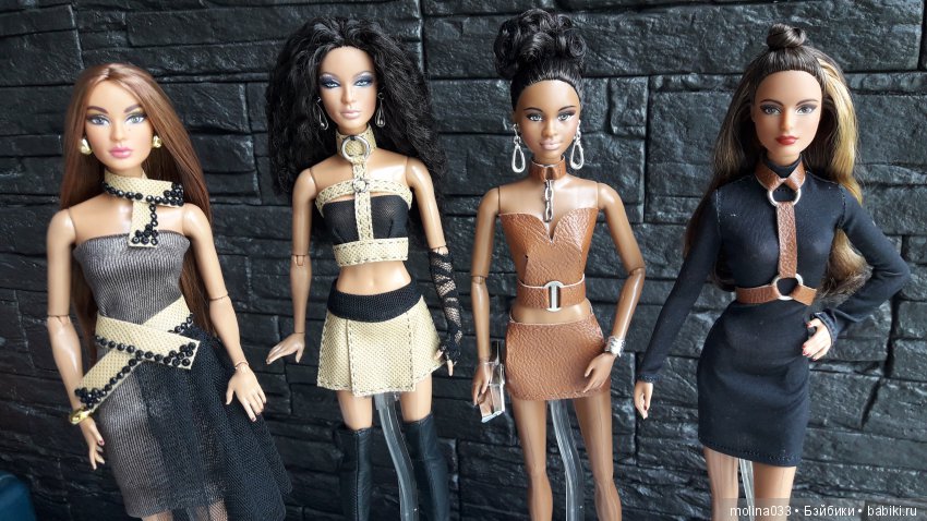 Идеи из ремня — Куклы Barbie (Барби): Looks (фото 4)