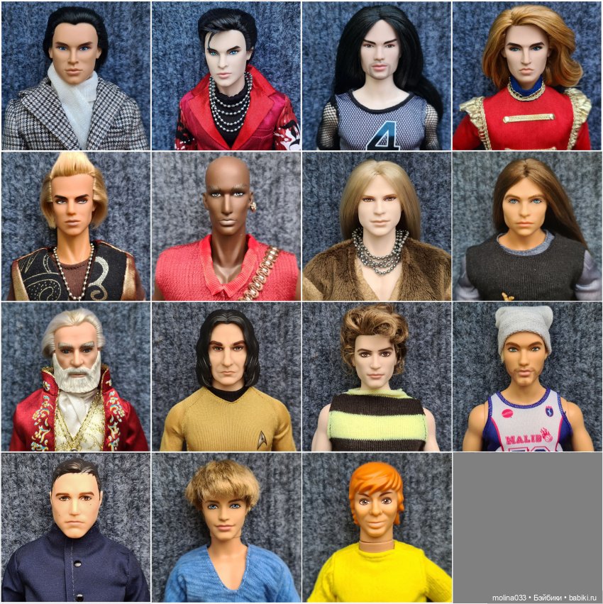 Моя коллекция кукол парней-2