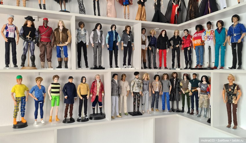 Моя коллекция кукол парней-2