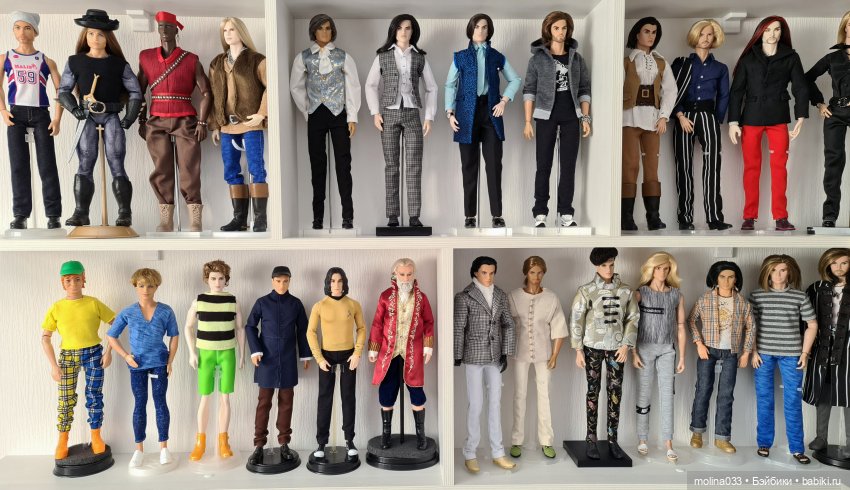 Моя коллекция кукол парней-2