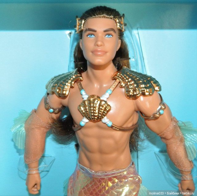 Новинка от Маттел. Кен русал (фото 8)