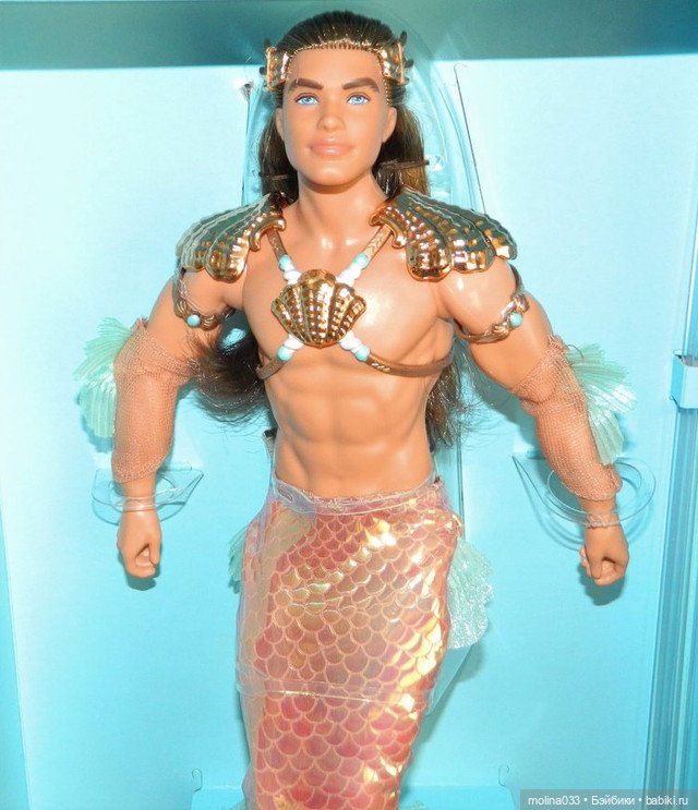 Новинка от Маттел. Кен русал (фото 7)