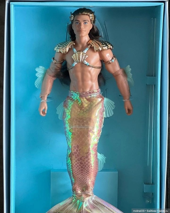 Новинка от Маттел. Кен русал (фото 6)