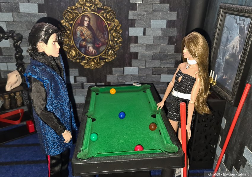 Вампирская сага-4, серия 34. Партия в бильярд | Бэйбики Вампирская сага-4, серия 34. Партия в бильярд