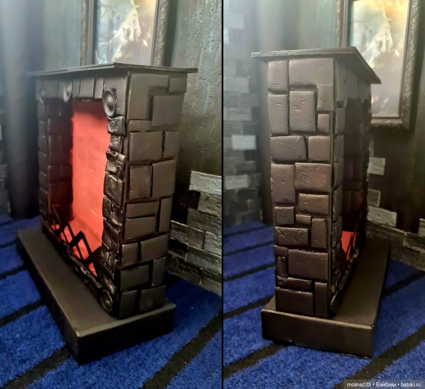 Мой первый камин... побитый жизнью