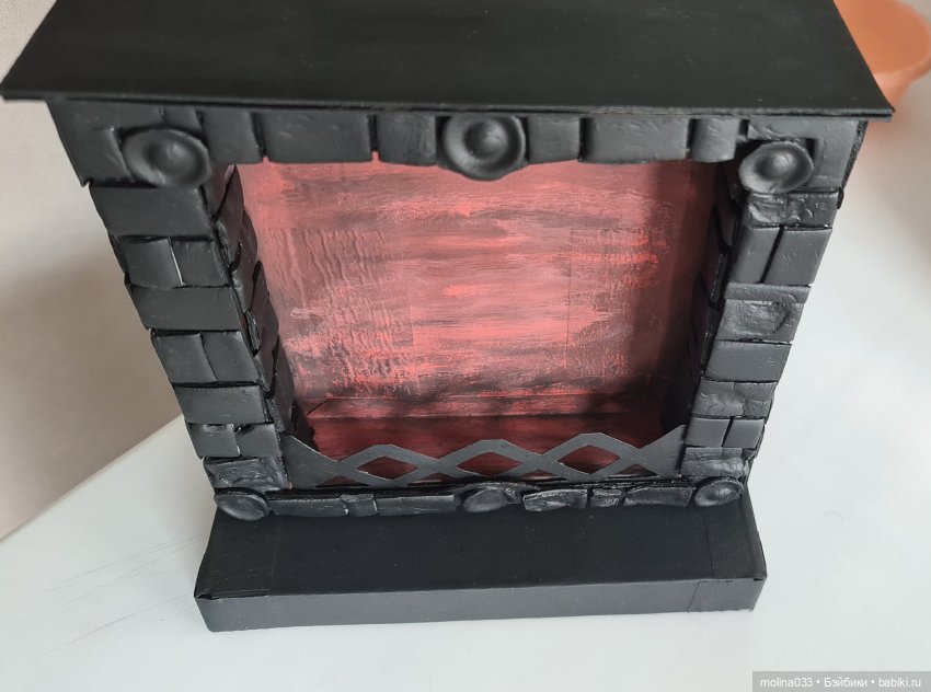 Мой первый камин... побитый жизнью