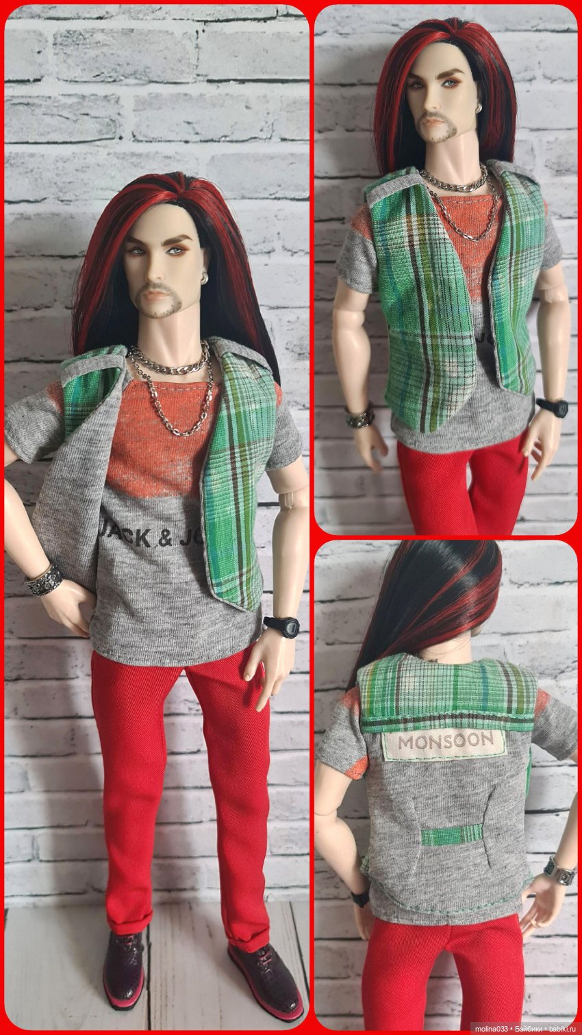 Коллекция мужских луков (лето 2023)