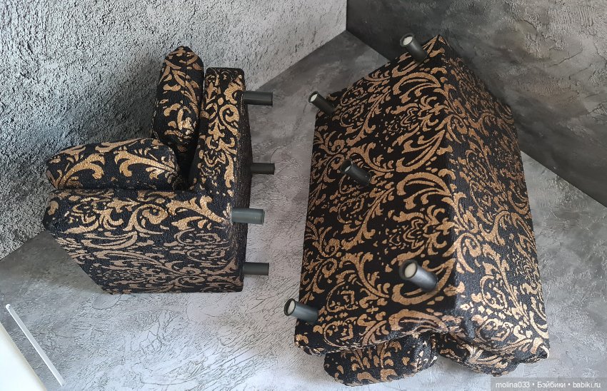 Мой первый диван — Мебель для кукол и домиков: фото (фото 9)