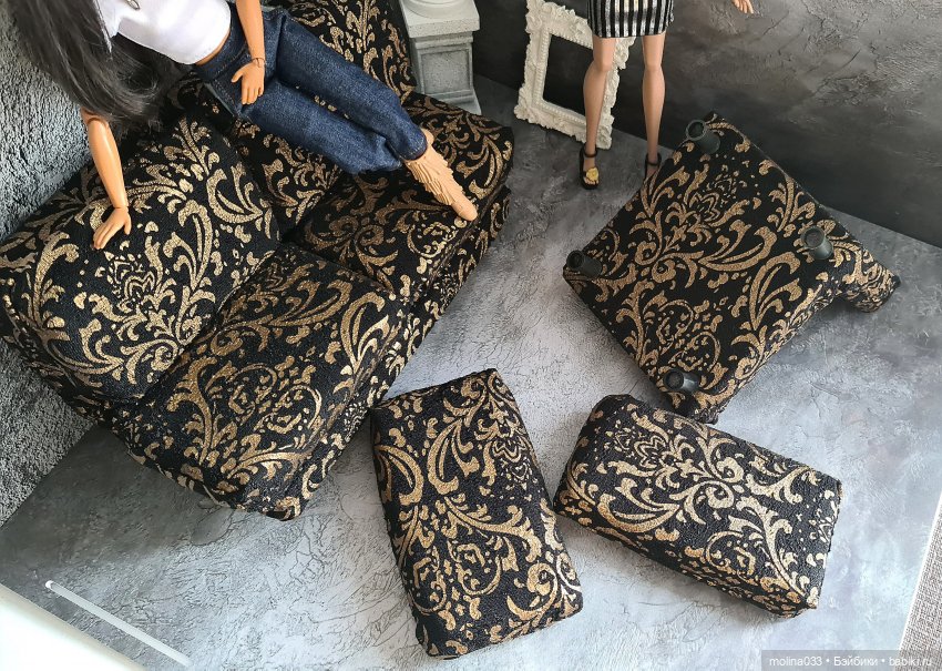 Мой первый диван — Мебель для кукол и домиков: фото