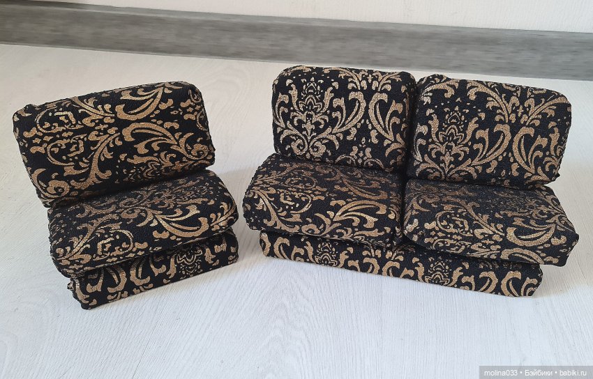 Мой первый диван — Мебель для кукол и домиков: фото (фото 7)