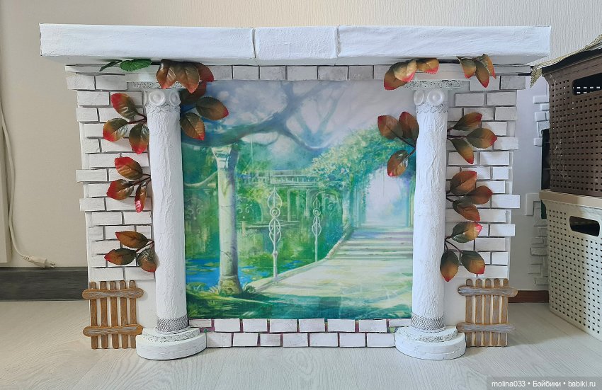 Стройка декораций. Стена Антик (фото 9)