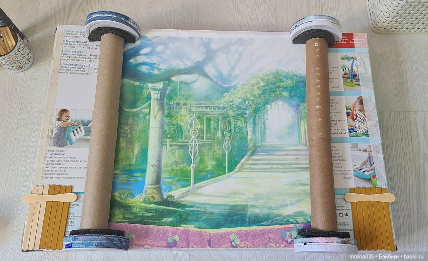 Стройка декораций. Стена Антик (фото 2)