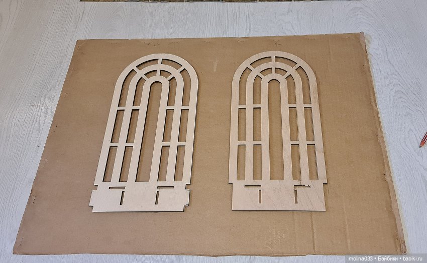 Стройка декораций. Стена Антик