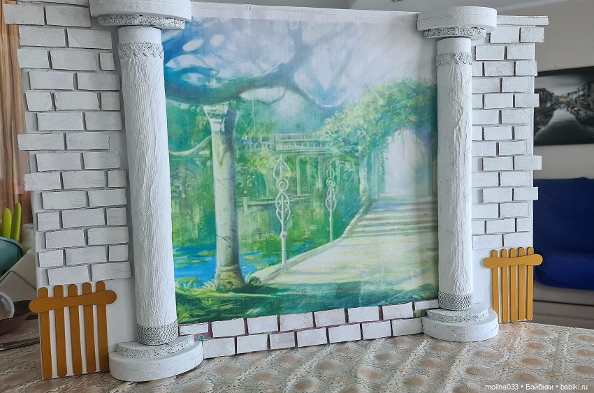 Стройка декораций. Стена Антик (фото 7)