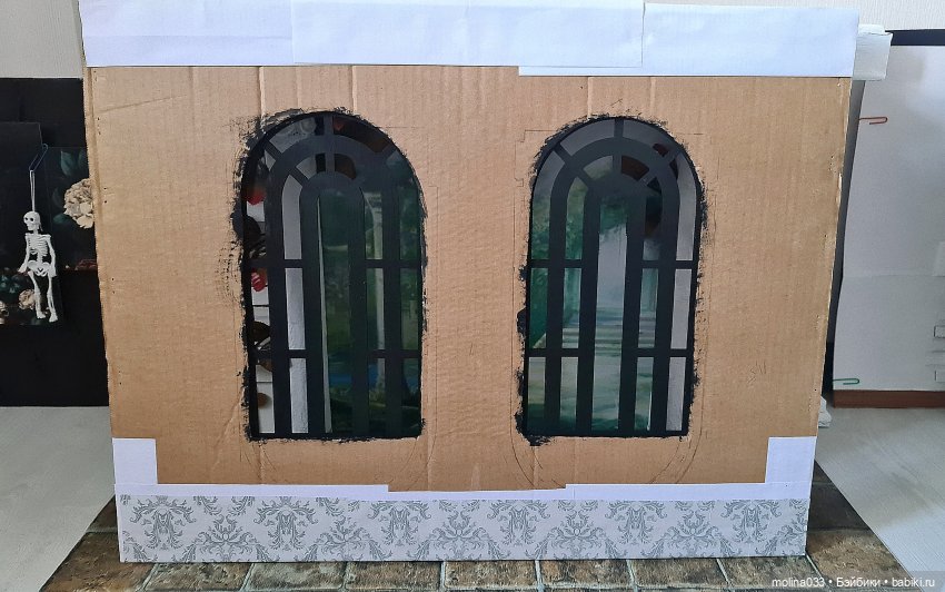 Стройка стен с окнами — Румбоксы и кукольные интерьеры: фото (фото 8)