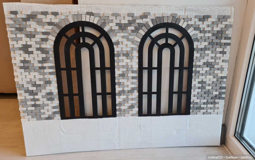 Стройка стен с окнами — Румбоксы и кукольные интерьеры: фото (фото 6)