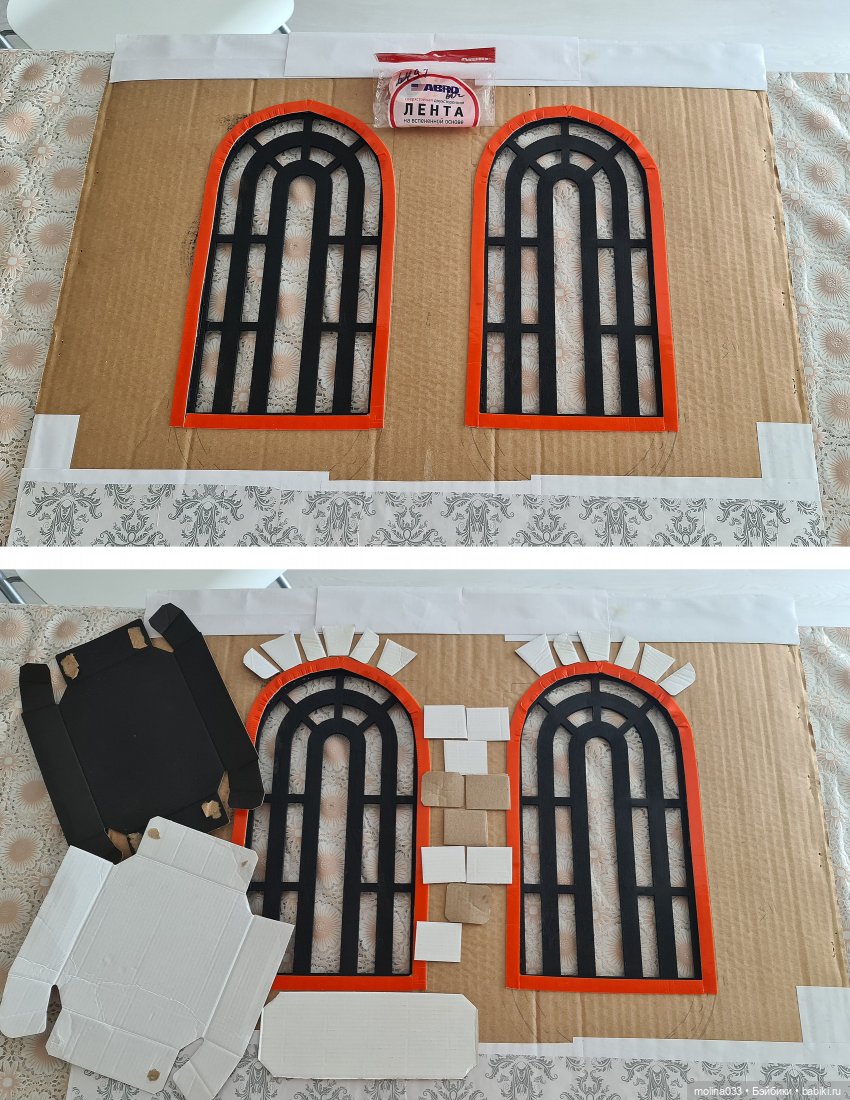 Стройка стен с окнами — Румбоксы и кукольные интерьеры: фото