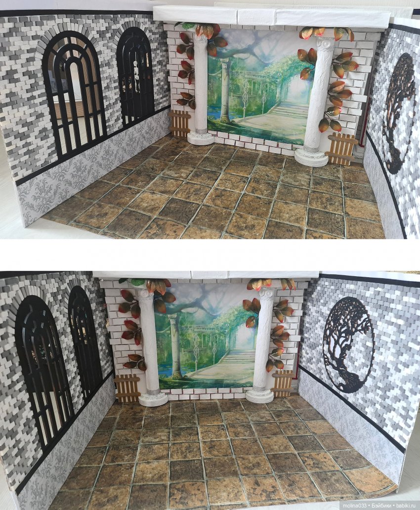 Стройка стен с окнами — Румбоксы и кукольные интерьеры: фото