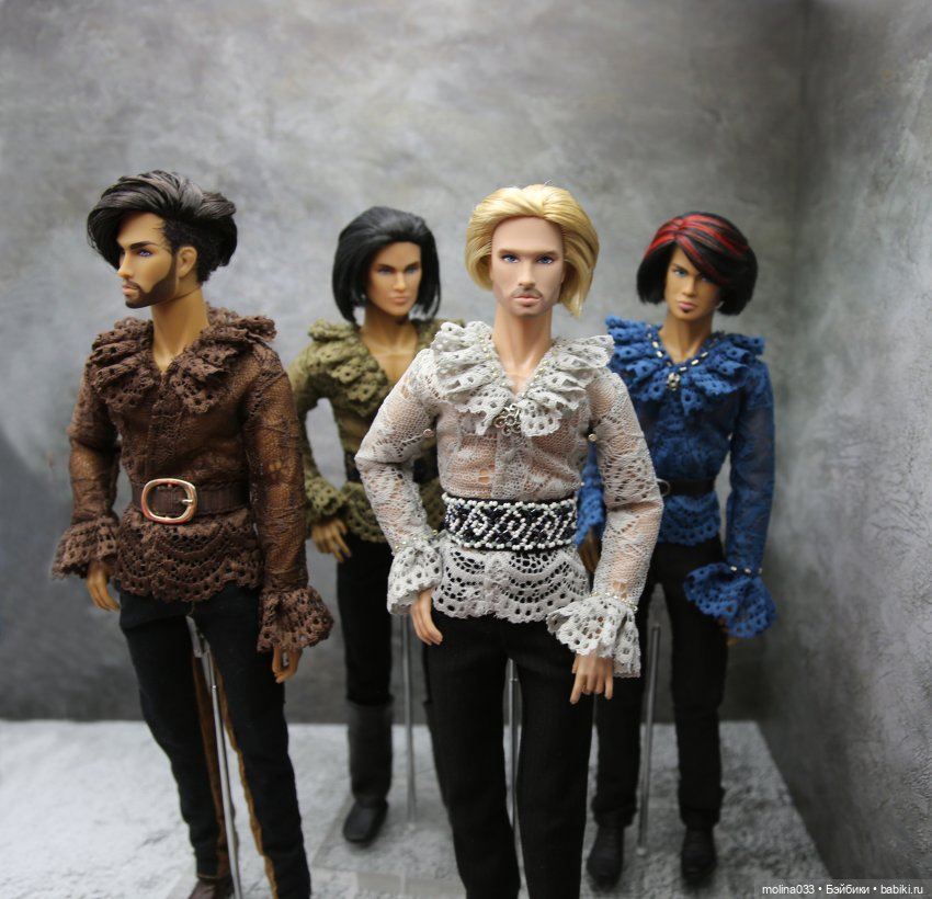 Кружевные рубашки в средневековом стиле (фото 8)