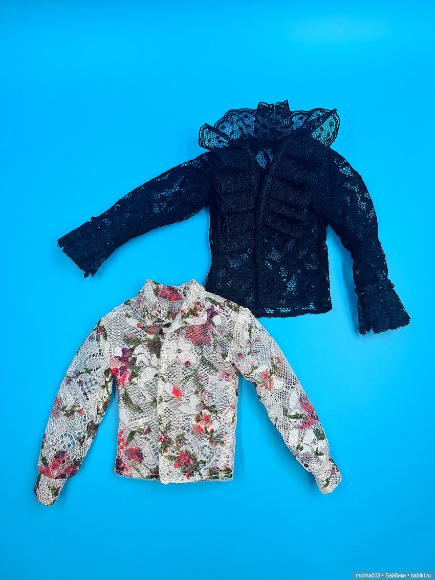 Кружевные рубашки в средневековом стиле