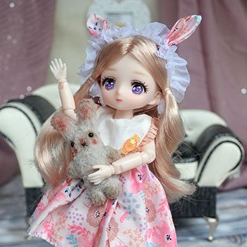 Самая первая анимешная девочка.