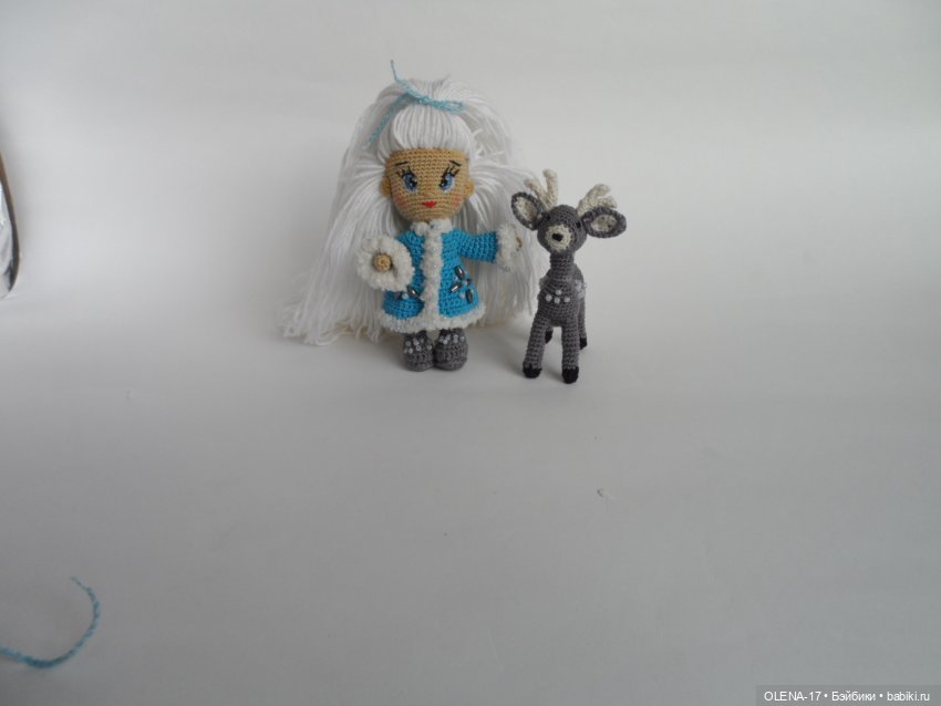 Зимушка-зима — Авторские вязаные куклы: интерьерные (фото 4)